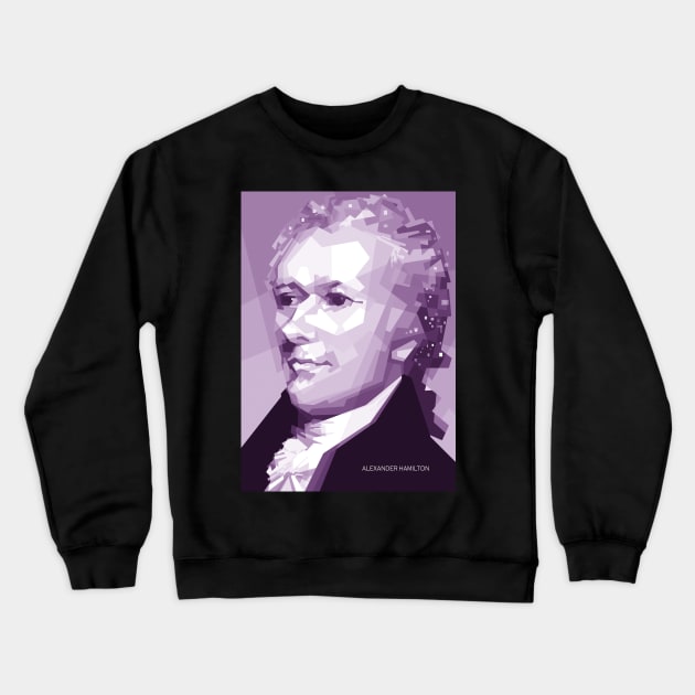 Hamilton Musical Crewneck Sweatshirt by Alkahfsmart